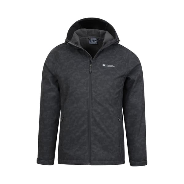 Mountain Warehouse Exodus Duschresistent Softshelljacka för Herrar S Black S