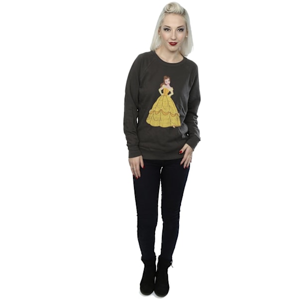 Disney Princess Damkläder/Dam Classic Belle Sweatshirt XS Ljus Light Graphite XS