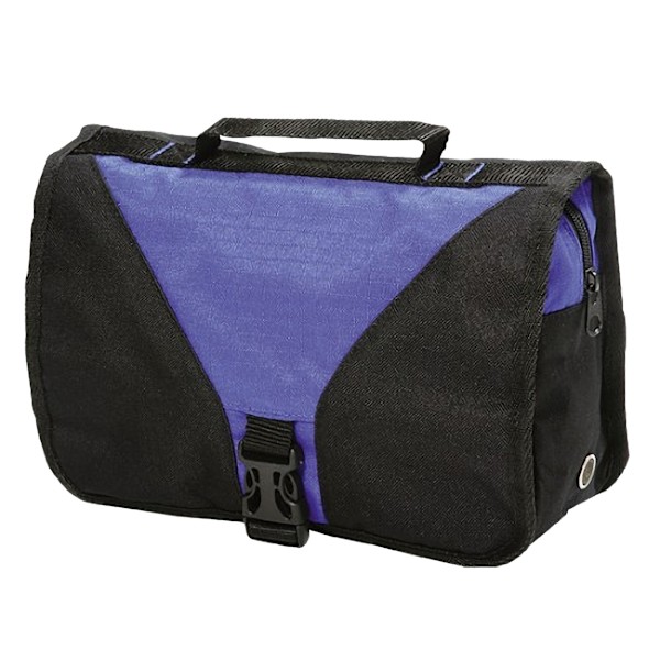 Shugon Bristol hopfällbar resetoalettväska - 4 liter One Size Royal/Black One Size
