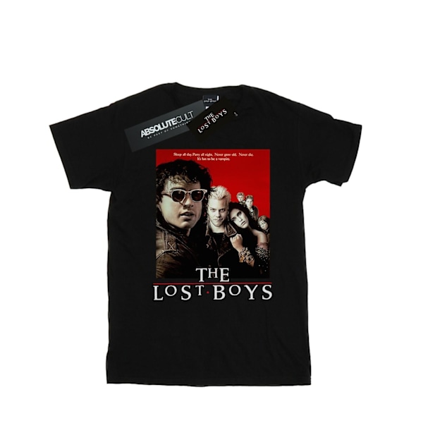 The Lost Boys Herr Röd Poster T-Shirt XXL Svart Black XXL