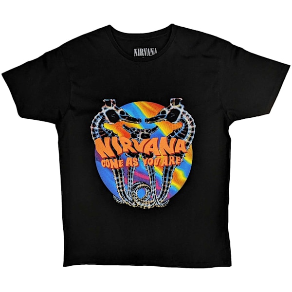 Nirvana Unisex Vuxen Come As You Are Bomulls T-shirt M Svart Black M