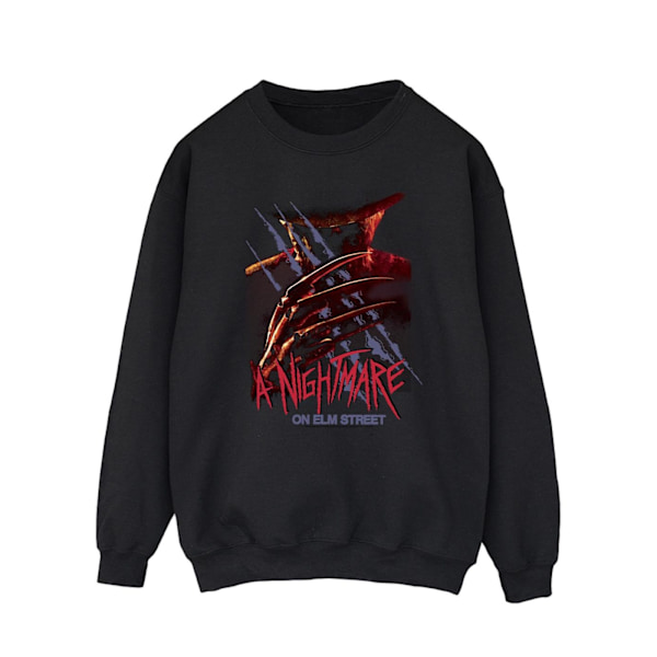 A Nightmare On Elm Street Herr Freddy Claw Sweatshirt 5XL Svart Black 5XL