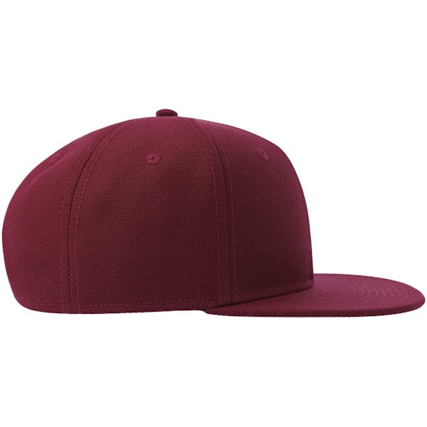 Atlantis Unisex Vuxen 6 Panel Hållbar Plat Skärm Basebollkeps Cardinal Red One Size