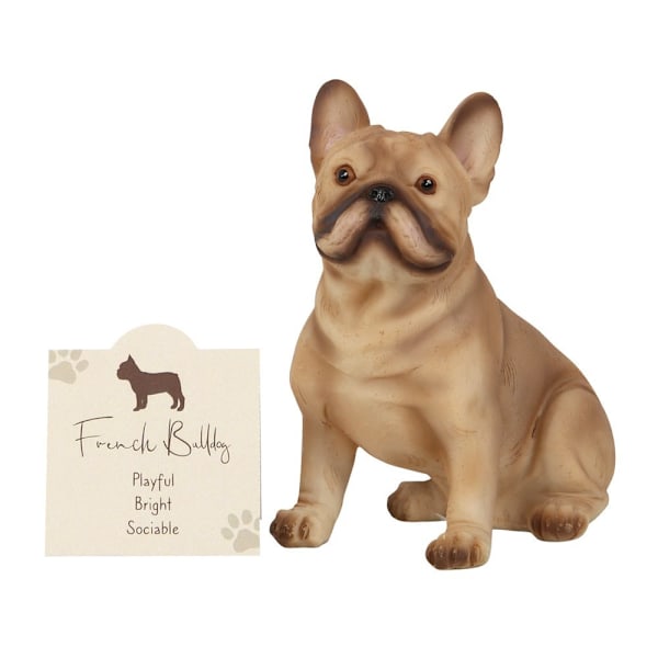 Något Annorlunda Fransk Bulldog Prydnad En Storlek Brun Brown One Size
