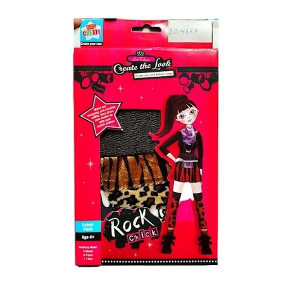 Kids Create Love Fashion Activity Kit En Storlek Flerfärgad Multicoloured One Size