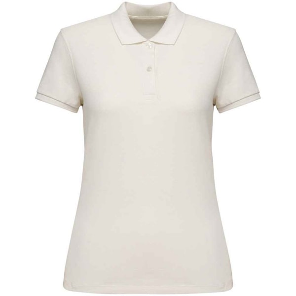 Native Spirit Dam/Dam Pique Poloshirt XXL Elfenben Ivory XXL