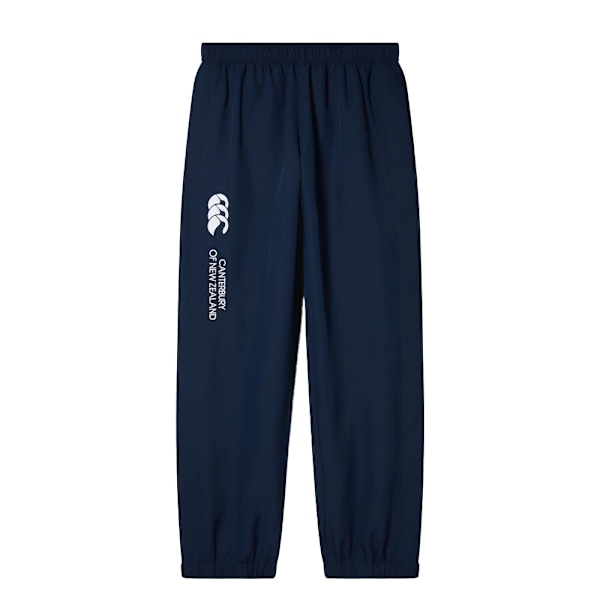 Canterbury Childrens/Kids Stadium Cuffed Ankle Jogging Bottoms Navy/White 8 Years