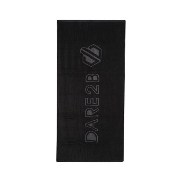 Dare 2B Unisex Vuxen Logo Gym Handduk One Size Svart Black One Size