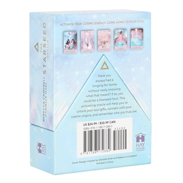 Rebecca Campbell The Starseed Oracle Cards En Storlek Ljusblå/ Light Blue/Light Pink One Size