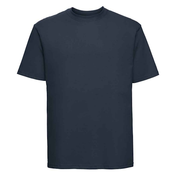 Russell Herr T-shirt i ringspun bomull, klassisk modell, XL, fransk marinblå French Navy XL