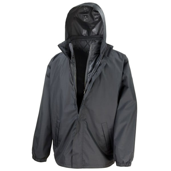 Result Core Herr 3 i 1 Jacka 4XL Svart Black 4XL