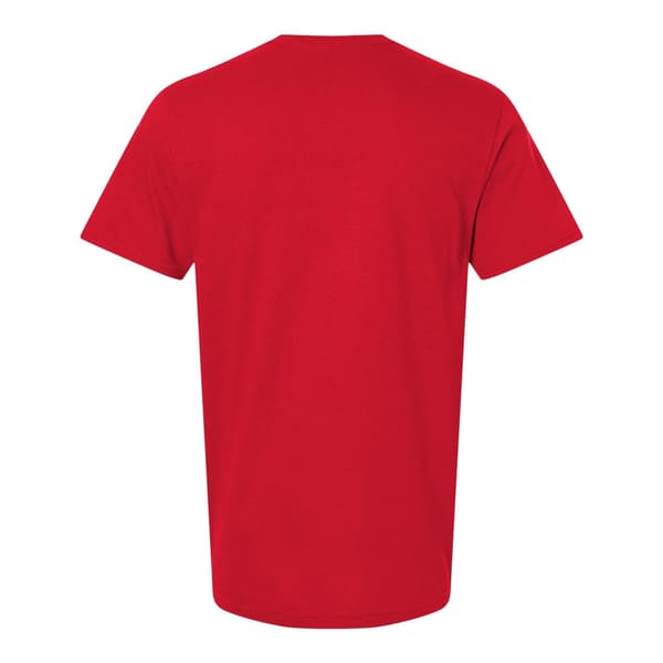 Gildan Herr Enfärgad Lättvikts T-shirt S Röd Red S
