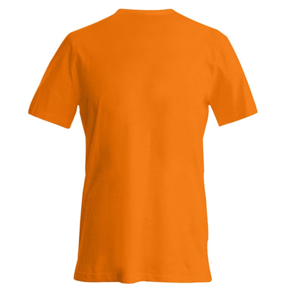 Kariban herr kortärmad V-ringad Slim Fit T-shirt 4XL orange Orange 4XL