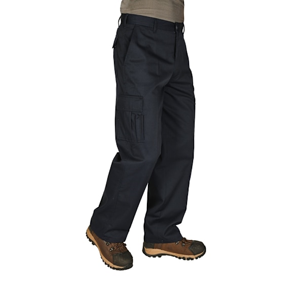 Absolute Apparel Herr Combat Arbetsbyxa 40R Marinblå Navy 40R