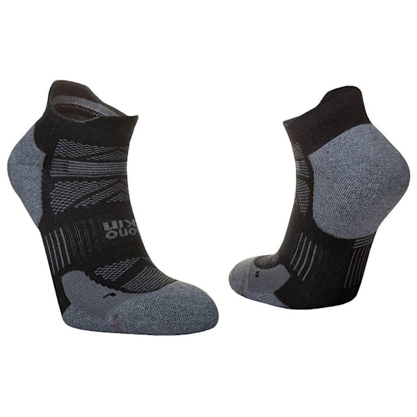 Hilly Supreme Socklets 3 UK-5.5 UK Svart/Gråmelerad Black/Grey Marl 3 UK-5.5 UK