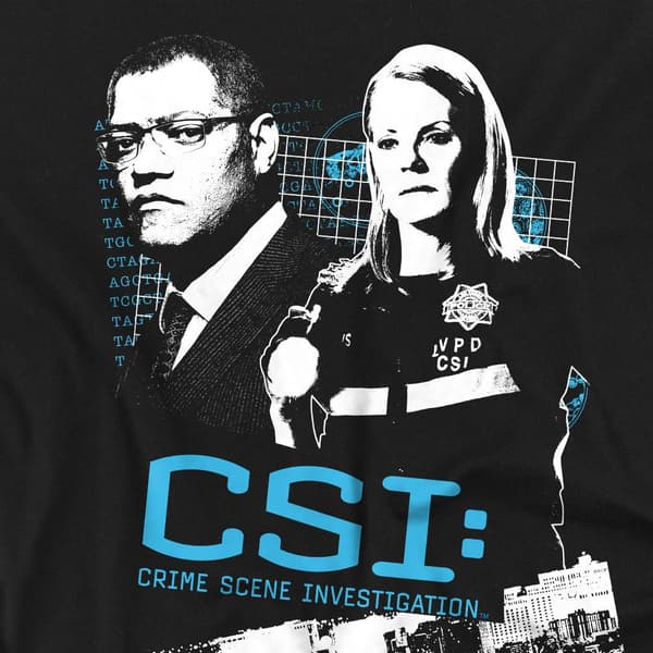 CSI Herr Investigate This T-Shirt M Svart Black M