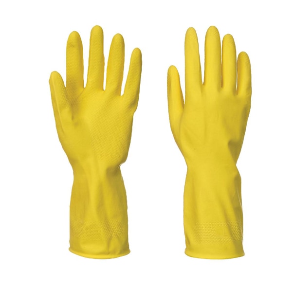 Portwest Unisex Vuxen A800 Latexhandskar (240-pack) 8 Gul Yellow 8