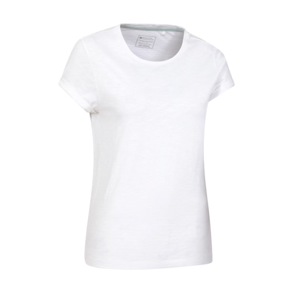 Mountain Warehouse Dam/Dam Bude T-shirt med Avslappnad Passform Storlek 12 UK White 12 UK