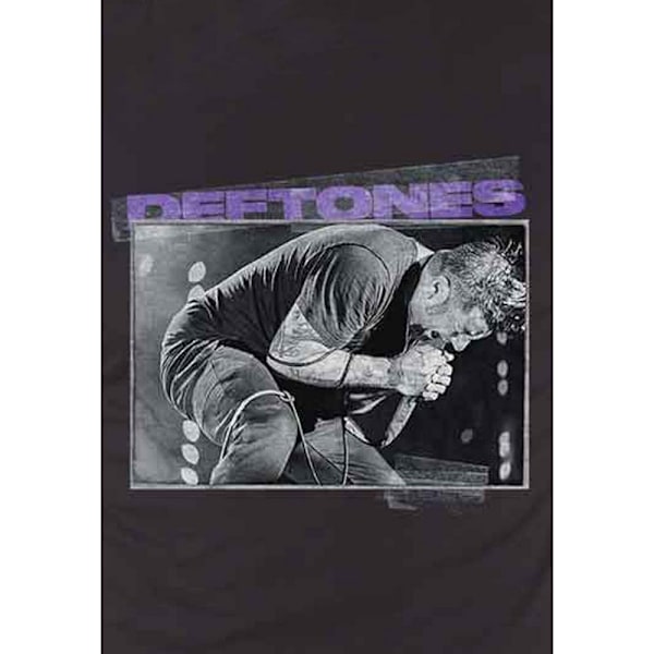 Deftones Unisex Adult Chino Live Photo Cotton T-Shirt M Svart Black M