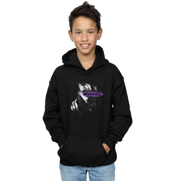 Marvel Boys Avengers Endgame Thanos Warrior Hoodie 7-8 år Blå Black 7-8 Years