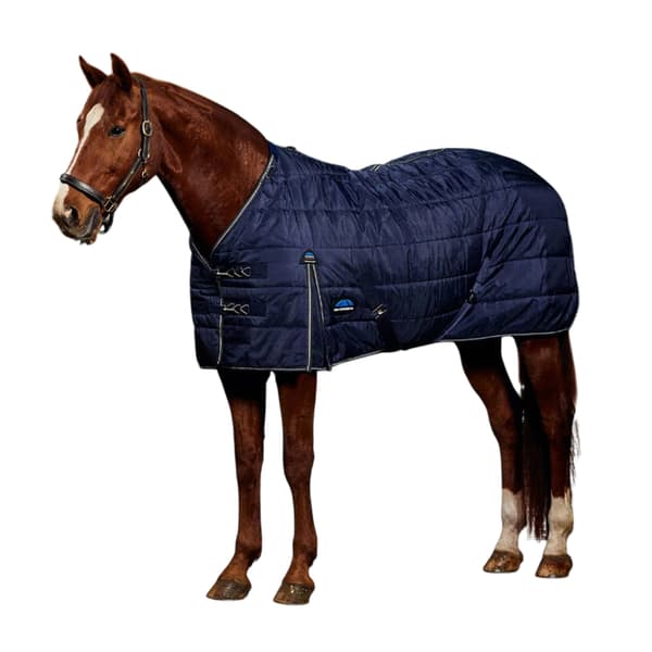Weatherbeeta Comfitec PP Channel Quilt II Avtagbar Hals Detac Navy 6´