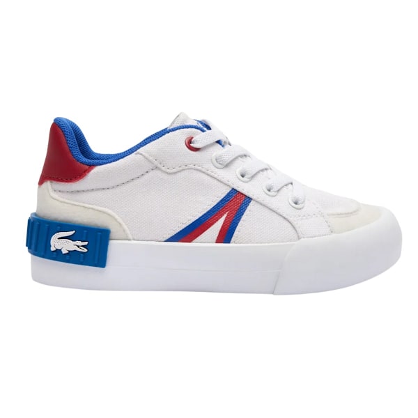 Lacoste Barn/Ungdom L004 Träningsskor 6 UK Barn Vit/Röd White/Red 6 UK Child
