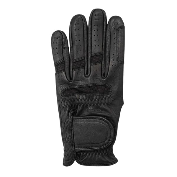Requisite Dam/Kvinnor Läder Ridhandskar S-M Svart Black S-M