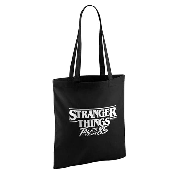 Stranger Things: Tales from ´85 Sketch Logo tygväska One Size Svart Black One Size