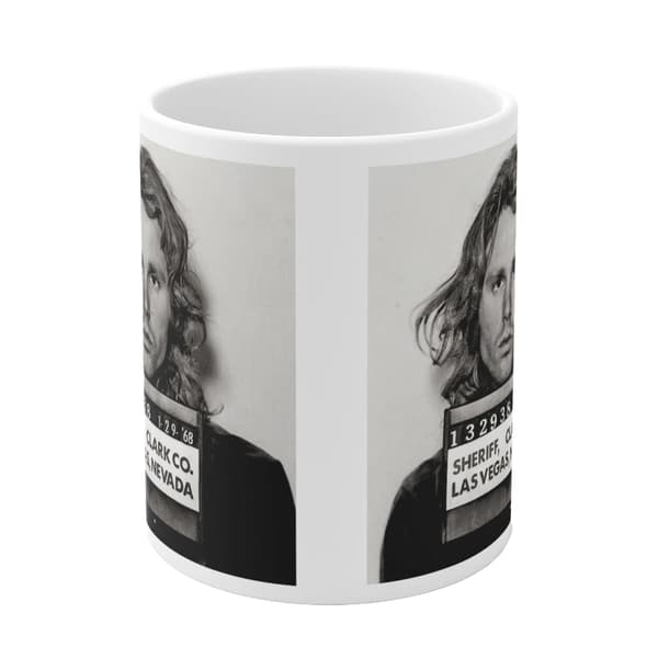 The Doors Jim Morrison Mugg One Size Svart Black One Size