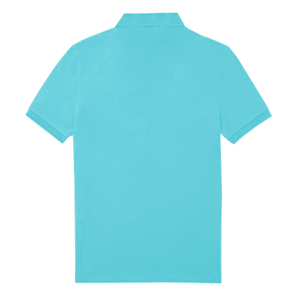 B&C Herr Polotröja XL Meta Turkos Meta Turquoise XL