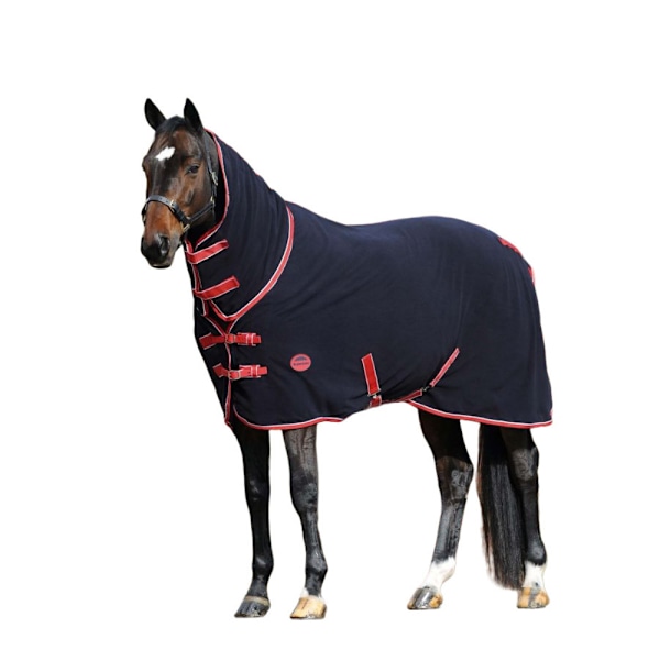 Weatherbeeta Fleece Cooler Combo Neck Rug 5´ 3 Marinblå/Röd/Vit Navy/Red/White 5´ 3