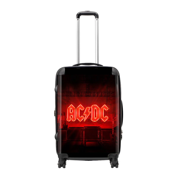 RockSax Power Up AC/DC Logo Hardshell 4-hjuls resväska One Si Black/Red One Size