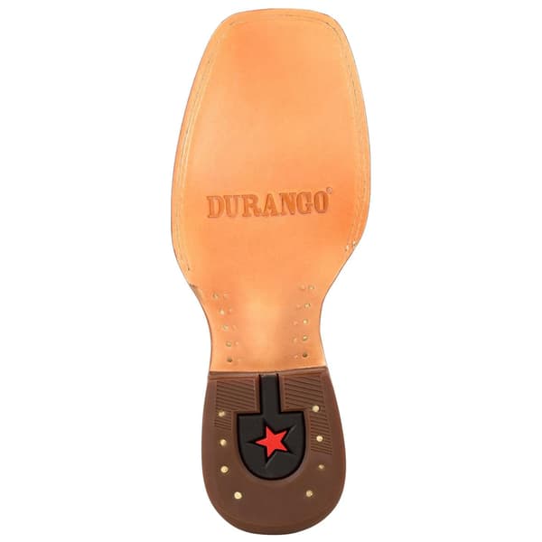 Durango Dam/Damer Arena Pro Cowboy Boots i Fullnarvläder Chestnut 7.5 UK