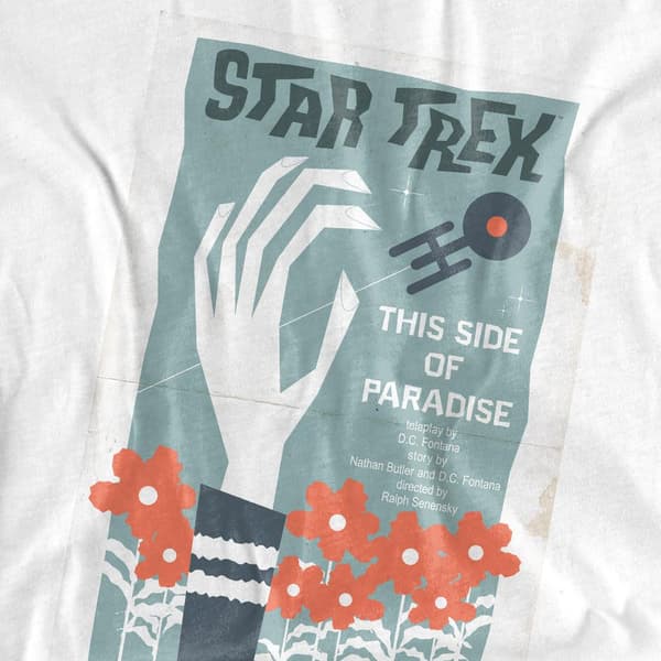 Star Trek Herr The Original Series Avsnitt 24 T-Shirt S Vit White S