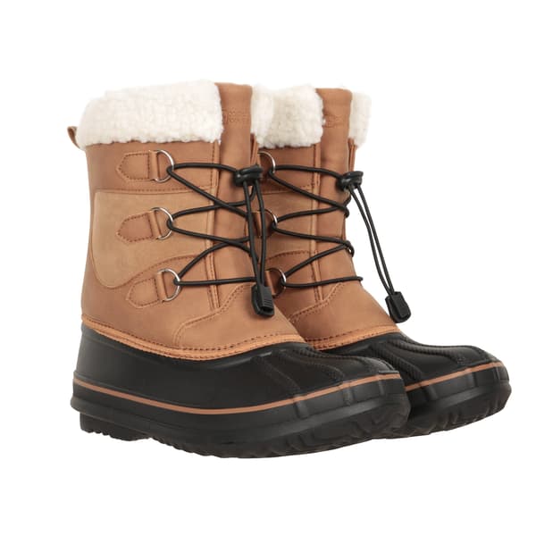 Mountain Warehouse Barn/Barn Adaptiva Snörkängor 4 Tan 4 UK