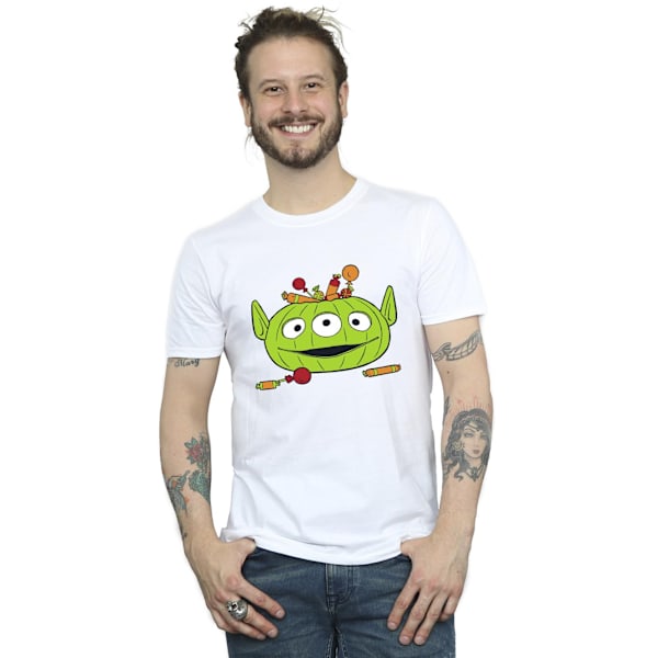 Toy Story Herr Alien Pumpa Korg Bomull Halloween T-Shirt 4X White 4XL