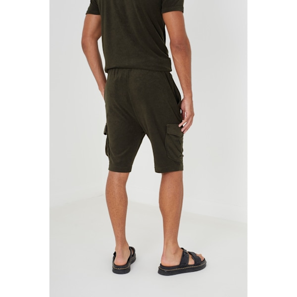 Brave Soul Erikson Cargo Shorts S Khaki Green Khaki Green S