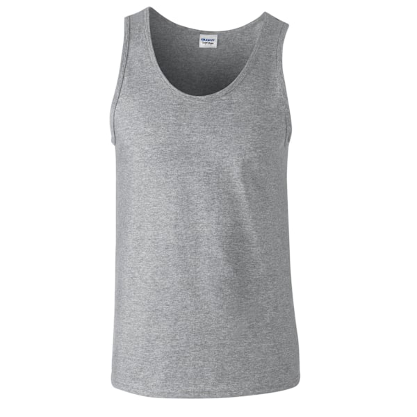 Gildan Mens Softstyle Tank Top XXL Sports Grey Sports Grey XXL