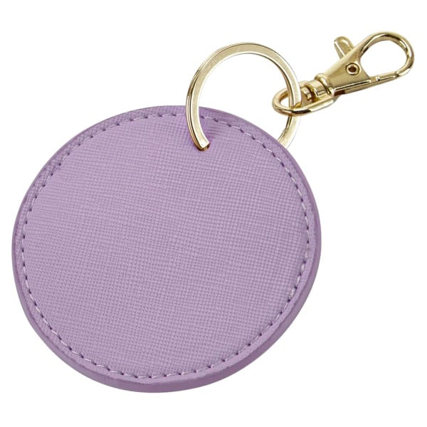 Bagbase Boutique Circular Key Clip One Size Lilac Lilac One Size