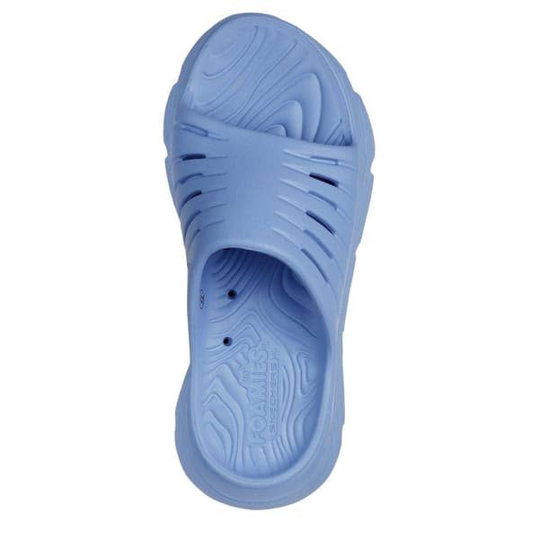 Skechers Dam/Kvinnor Foam Max Cushioning Clogs 2 UK Blå Blue 2 UK