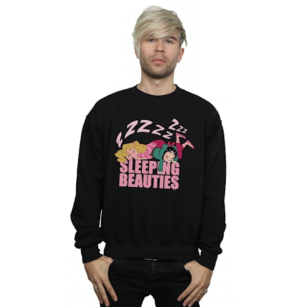 Disney Herr Wreck It Ralph Aurora Och Vanellope Sweatshirt 3XL Black 3XL