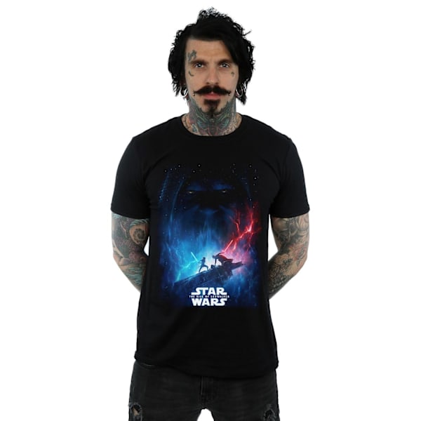 Star Wars The Rise Of Skywalker Film Affisch T-shirt 4XL B Black 4XL