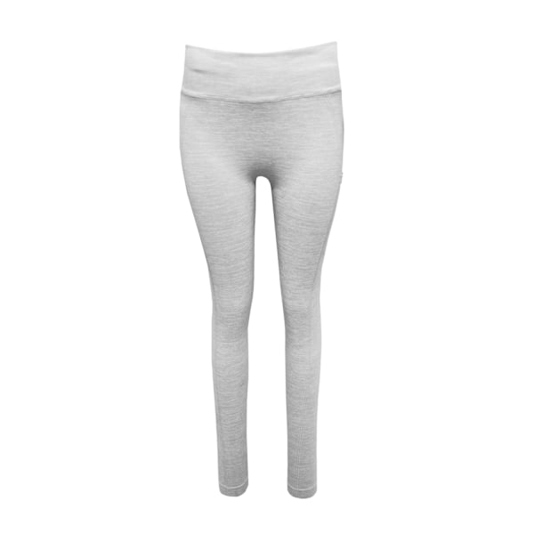 TriDri Dam/Damer Melange Sculpted Seamless 3D Leggings XL C Cool Grey XL