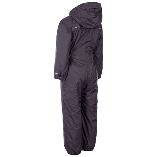 Trespass Babies Button Rain Suit 12-18 månader Mörkgrå Dark Grey 12-18 Months