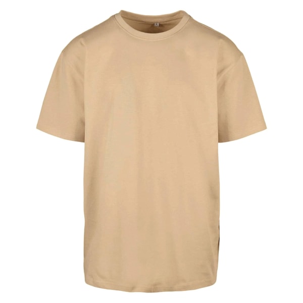 Bygg ditt varumärke Herr tungvikts oversized T-shirt S Union Beige Union Beige S