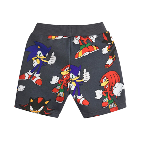 Sonic The Hedgehog Pojkar Sweatshirt och Shorts Set 6-7 År Grå Grey 6-7 Years