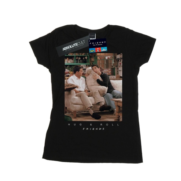 Friends Dam/Dam Hug And Roll T-shirt i bomull XL Svart Black XL