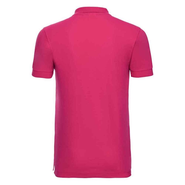 Russell Herr Stretch Poloshirt M Fuchsia Fuchsia M