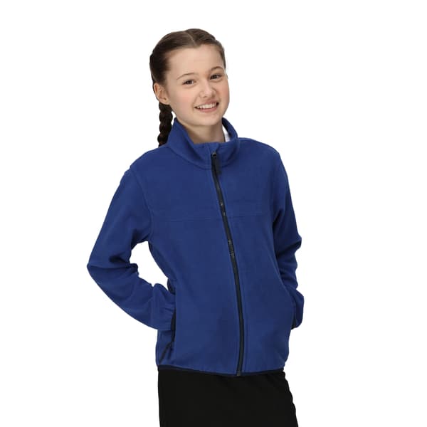 Regatta Professional Barn/Barn Microfleece Fleece med Hel Dragkedja Navy 9-10 Years