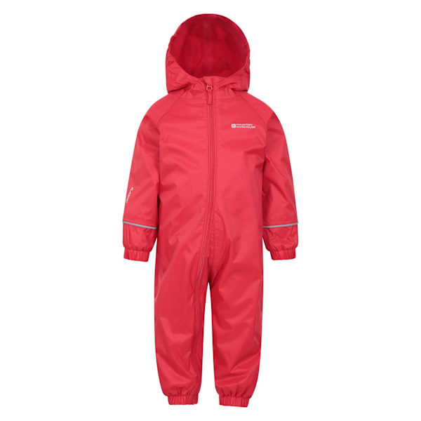 Mountain Warehouse Barnkläder/Barn Spright Vattentät Regnställ Red 18-24 Months